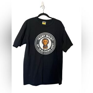 BAPE A Bathing Ape Baby Milo Graphic T-Shirt - XL